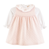 Baby Club Chic Baby Club Chic Hearts Ruffle Collar Jumper Set