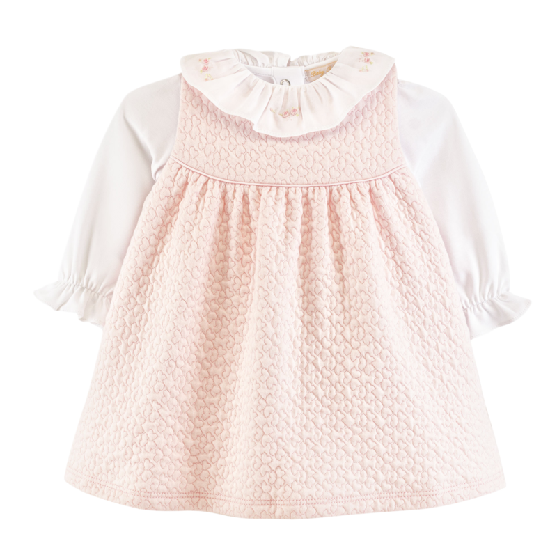 Baby Club Chic Baby Club Chic Hearts Ruffle Collar Jumper Set