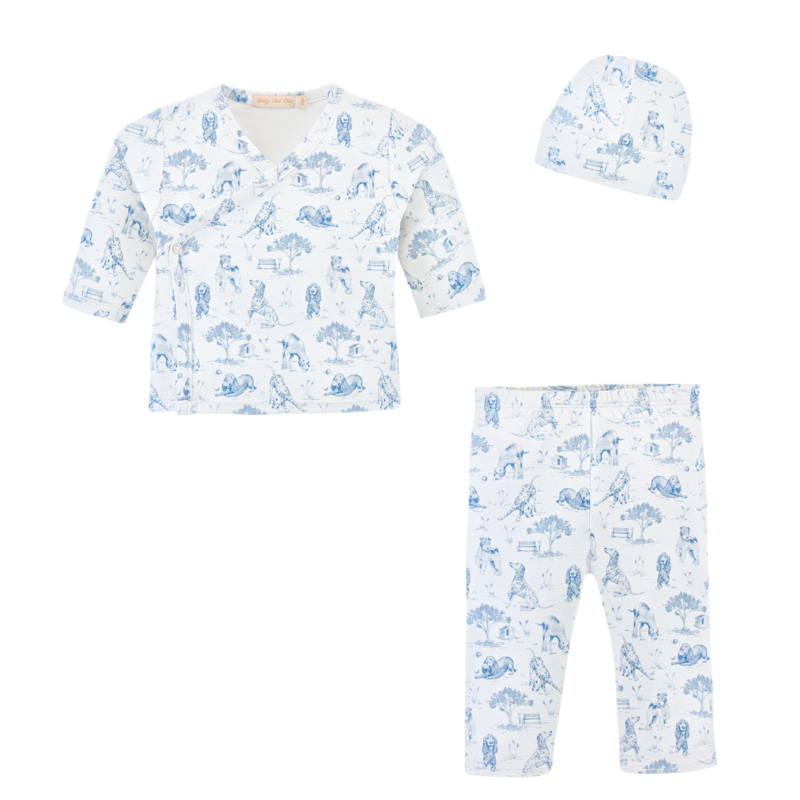 Baby Club Chic Baby Club Chic Barking Bliss Take Me Home Set