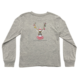 Saltwater Boys Co. Saltwater Boys Co. LS Christmas Ornament Deer Graphic Tee