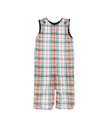 Saltwater Boys Co. Saltwater Boys Co. Creme Plaid Rivers Reversible Longall