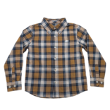 Saltwater Boys Co. Saltwater Boys Co. Camel Plaid Folly Island Flannel