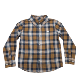 Saltwater Boys Co. Saltwater Boys Co. Camel Plaid Folly Island Flannel