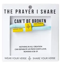 The Prayer I Share The Prayer I Share Can't Be Broken Cord Bracelet
