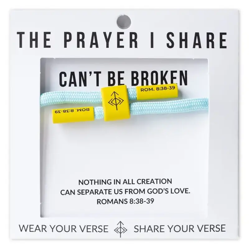 The Prayer I Share The Prayer I Share Can't Be Broken Cord Bracelet