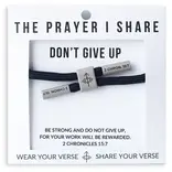 The Prayer I Share The Prayer I Share Don't Give Up Cord Bracelet