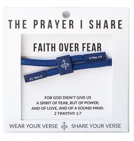 The Prayer I Share The Prayer I Share Faith Over Fear Cord Bracelet