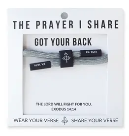 The Prayer I Share The Prayer I Share Got Your Back Cord Bracelet