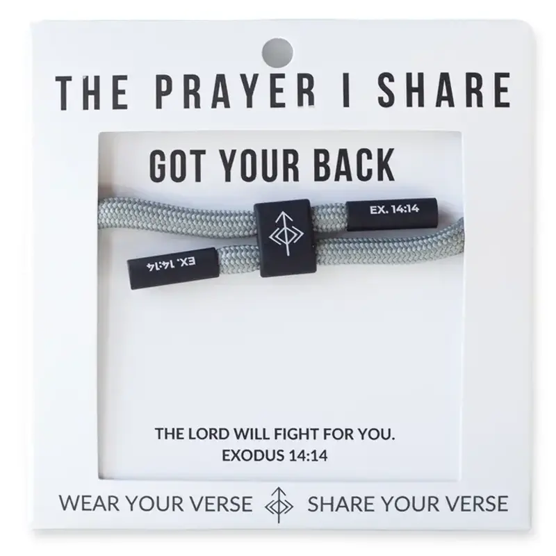The Prayer I Share The Prayer I Share Got Your Back Cord Bracelet