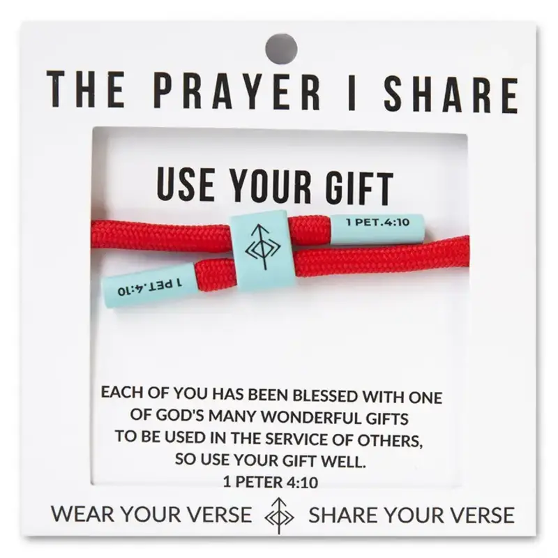 The Prayer I Share The Prayer I Share Use Your Gift Cord Bracelet
