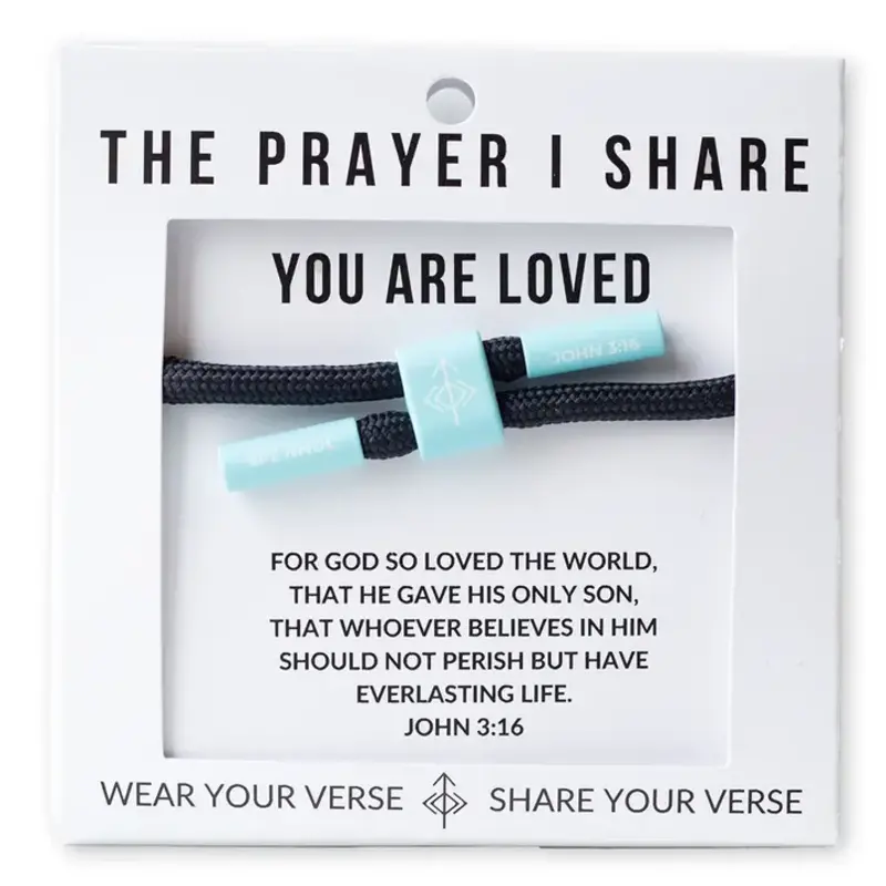 The Prayer I Share The Prayer I Share You Are Loved Cord Bracelet