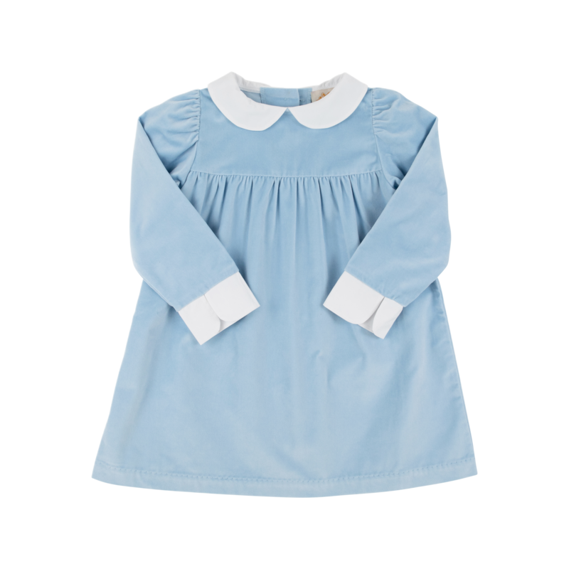 The Beaufort Bonnet Company TBBC Patsy's Dinner Party Dress - Barrington Blue