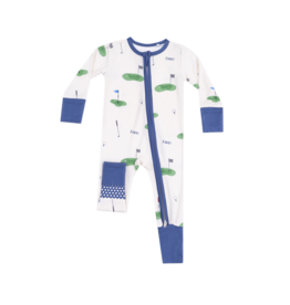 Angel Dear Angel Dear Zipper Romper - All Fore Golf