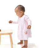 Angel Dear Angel Dear Jersey Play Dress - Stripes w/ Football