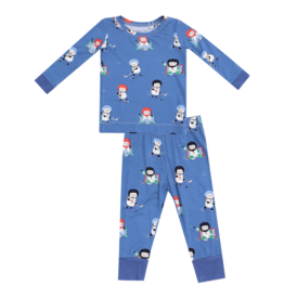 Angel Dear Angel Dear Loungewear Set - Snow Folks Ice Hockey