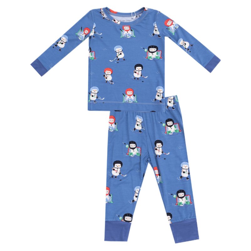 Angel Dear Angel Dear Loungewear Set - Snow Folks Ice Hockey