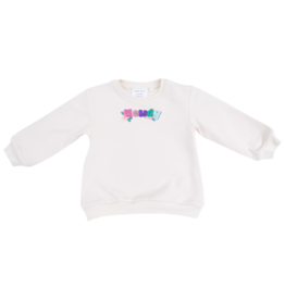 Angel Dear Angel Dear Oversize French Terry Sweatshirt - Disco Cowgirl