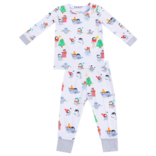 Angel Dear Angel Dear Loungewear Set - Holiday Penguins