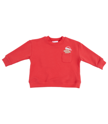 Angel Dear Angel Dear Drop Sleeve Sweatshirt - Gingerbread