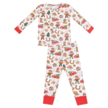 Angel Dear Angel Dear Loungewear Set - Cowboy Christmas