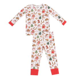 Angel Dear Angel Dear Loungewear Set - Cowgirl Christmas