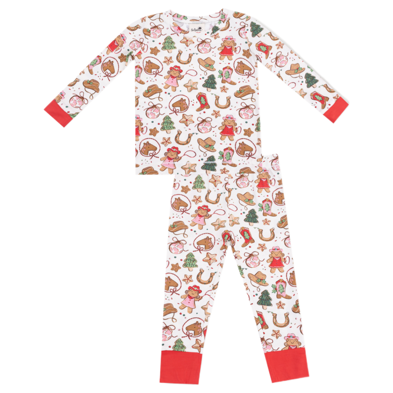 Angel Dear Angel Dear Loungewear Set - Cowgirl Christmas