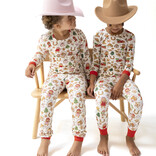 Angel Dear Angel Dear Loungewear Set - Cowboy Christmas
