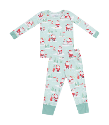 Angel Dear Angel Dear Loungewear Set - Golfing Santa & Elves