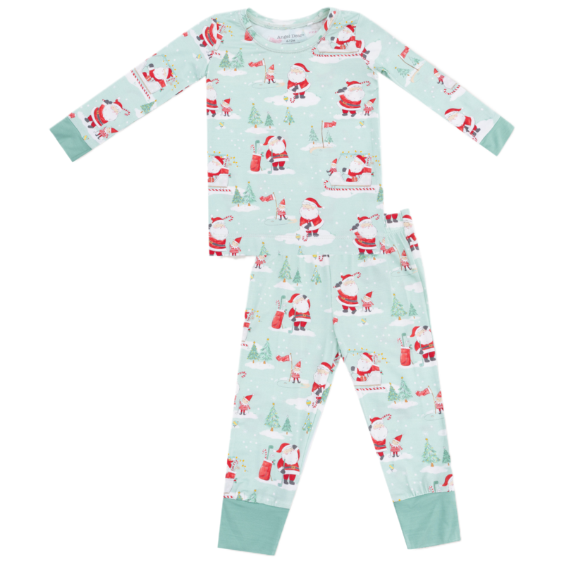 Angel Dear Angel Dear Loungewear Set - Golfing Santa & Elves