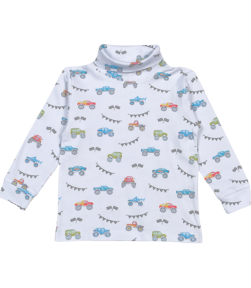 Baby Loren Monster Trucks Turtleneck