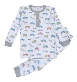 Baby Loren Monster Trucks Loungewear Set