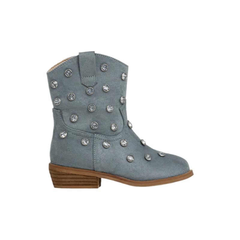 ShuShop ShuShop Whoopi Light Blue Suede Boots