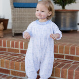 James & Lottie James & Lottie Blue Bows Lila Long Bubble