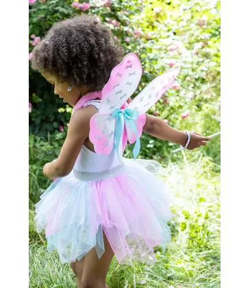 Great Pretenders Great Pretenders Think Mint Pink Skirt, Wings, Wand 4-6