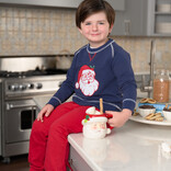 The Beaufort Bonnet Company TBBC Cassidy Comfy Crewneck - Nantucket Navy/Santa