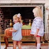 The Beaufort Bonnet Company TBBC Mary Baker Velveteen Bubble - Barrington Blue