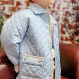 The Beaufort Bonnet Company TBBC Caldwell Quilted Coat - Barrington Blue/Keeneland Khaki