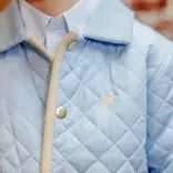 The Beaufort Bonnet Company TBBC Caldwell Quilted Coat - Barrington Blue/Keeneland Khaki