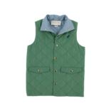 The Beaufort Bonnet Company TBBC Vaughn Vest - Gallatin Green/Barnsley Blue Mini Gingham