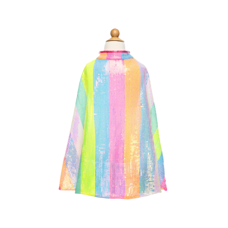 Great Pretenders Great Pretenders Stripy Sequins Cape 4-6