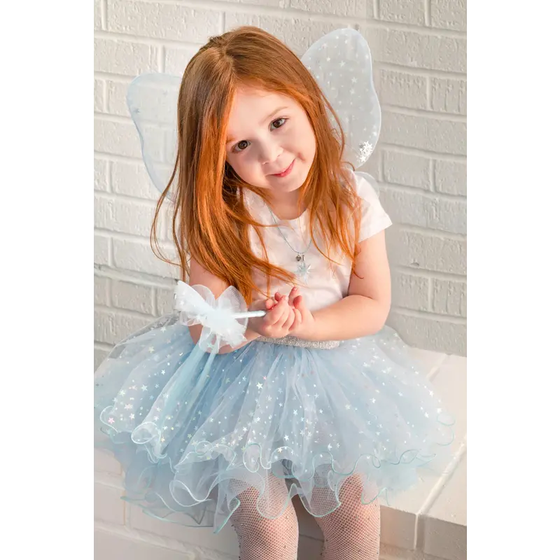 Great Pretenders Great Pretenders Iridescent Celestrial Fairy Wings, Tutu, Wand 4-6