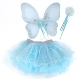 Great Pretenders Great Pretenders Iridescent Celestrial Fairy Wings, Tutu, Wand 4-6