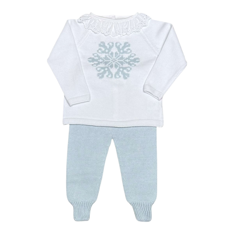 Mi Lucero Mi Lucero Snowflake Jogger Set
