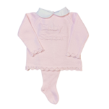 Mi Lucero Mi Lucero Baby Sister Footed Set