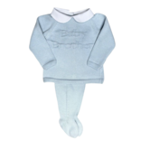 Mi Lucero Mi Lucero Baby Brother Footed Set