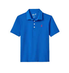 Johnnie-O Stevie Mesh Polo - Palisades Blue