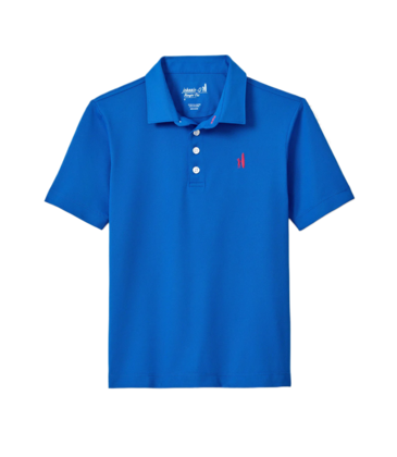 Johnnie-O Stevie Mesh Polo - Palisades Blue