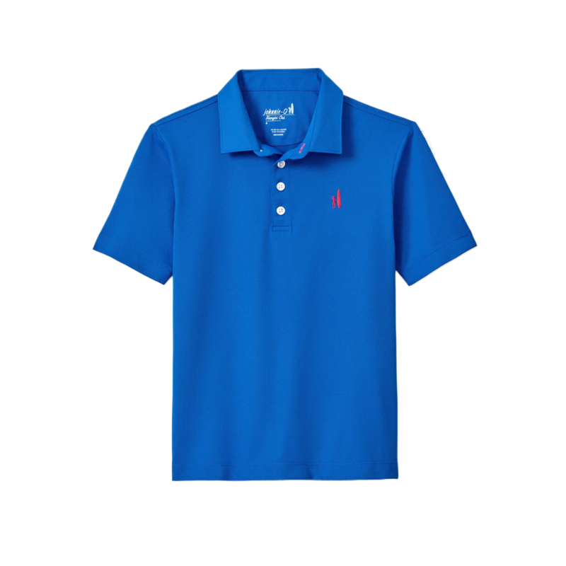Johnnie-O Stevie Mesh Polo - Palisades Blue