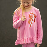 The Yellow Lamb The Yellow Lamb Tinley Top - Candy Cane