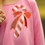 The Yellow Lamb The Yellow Lamb Tinley Top - Candy Cane